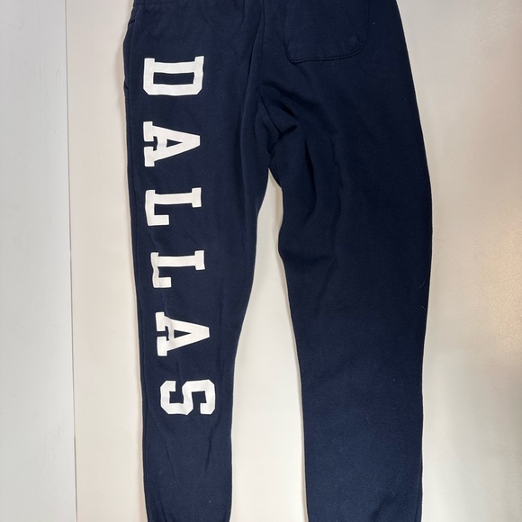 NFL Dallas Cowboys Womens Navy Joggers with Logo - Picture 7 of 9